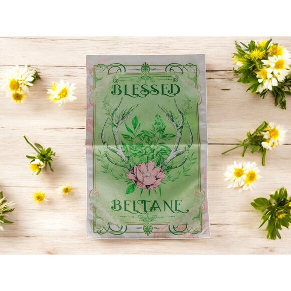 Blessed Beltane Garden Flag 12x18 Spring Pagan Decor Waterproof - Picture 2 of 10